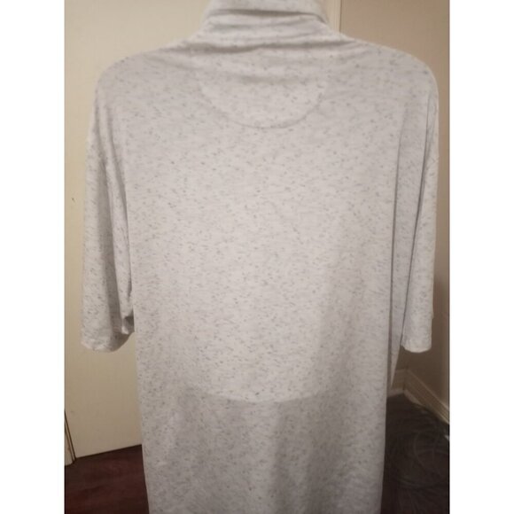 Roundtree Yorke Work Play Men’s Polo Performance Shirt 4XT Tall White Golf - Picture 7 of 12